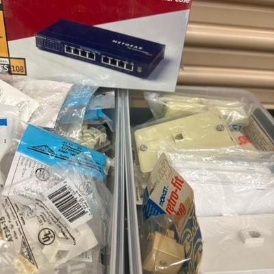 Lot 1343 variety of home electrical