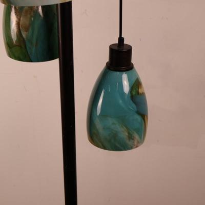 Frontgate Dreamer Glass Floor Lamp