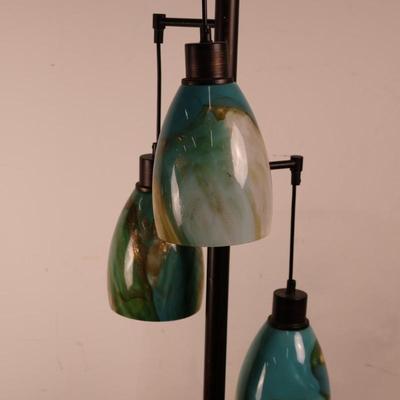 Frontgate Dreamer Glass Floor Lamp