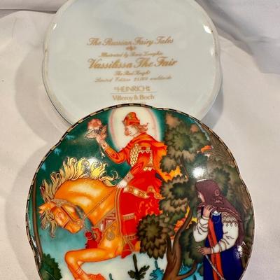 Villeroy & Bock Russian Fairy Tales Porcelain Trinket Box
