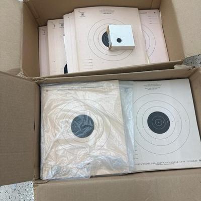 Lot 1345 pistol targets