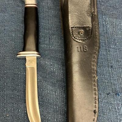 Lot 1344 buck knife model, 118