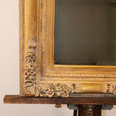 Framed, Beveled Wall Mirror