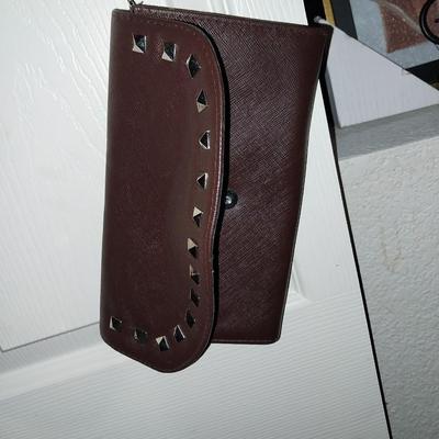 TWO NICE HANDBAGS AND LONG STRAP SMALL HANDBAG