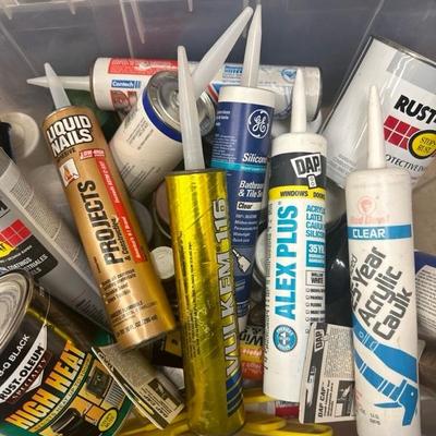 Lot 1353 variety of paints , spray paints,