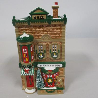 1991 Department 56 Snow Village The Christmas Shop