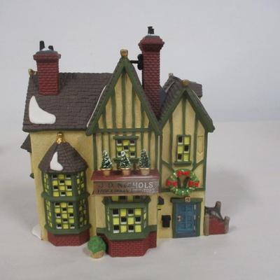 1995 Department 56 Dickens' Village J.D. Nichols Toy Shop