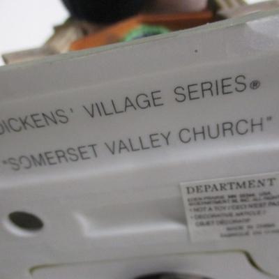 Department 56 Dickens' Village Somerset Valley Church