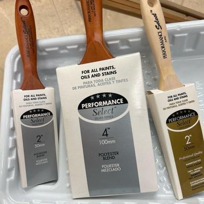 Lot 1396 household painting items