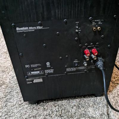 Boston Acoustics 9500 Micro 95pv PowerVent Powered Subwoofer
