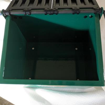 New Dumpsty Green Mini Steel Desktop Dumpster