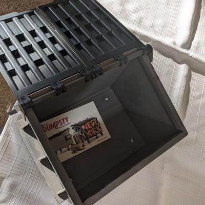 New #2 Dumpsty Mini Steel Desktop Dumpster in Raw Unpainted Steel