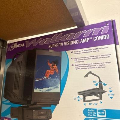 Lot 1406 orbital wallarm tv clamp