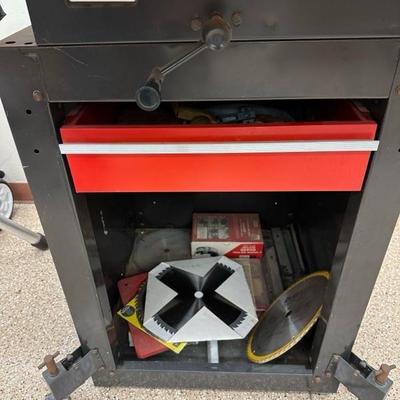 Lot 1372 vintage Sears craftsman 10 inch radial saw