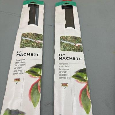 Lot 1413 machetes, and craftsman saw