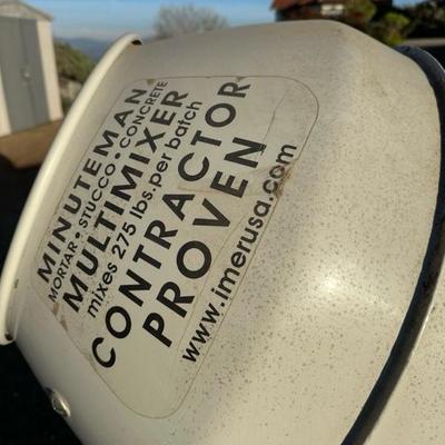Lot 1327 Imer Electric Cement Mixer