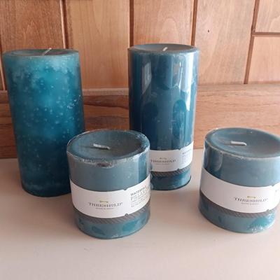 Four new threshold hand poured scented candles - Waterfall.