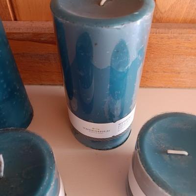 Four new threshold hand poured scented candles - Waterfall.