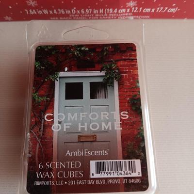 New Electric wax warmer - Camper with a pine tree with new scented wax cubes