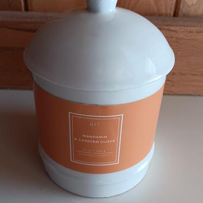 Three new candles - Evergreen - Mandarin & candied clove and Frosted Cranberry Bath & Bodyworks