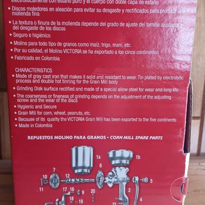 NEW Victoria Traditional Corn Grinder with high hopper