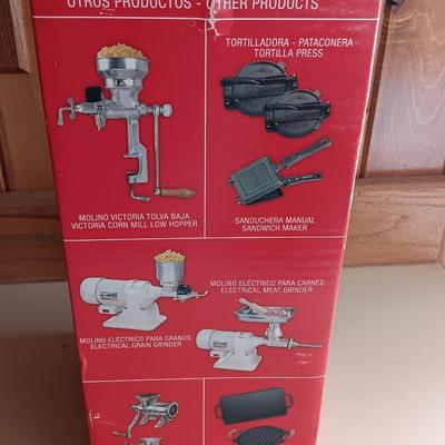 NEW Victoria Traditional Corn Grinder with high hopper