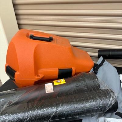 Lot 1374 Stihl gas powered blower model SH 86C