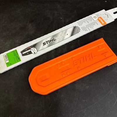 Lot 1375 STIHL chainsaw guide bar