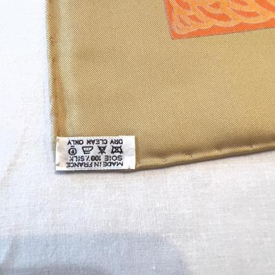 118 Authentic HERMÃ‰S Carre 90 Silk Scarf Les Legendes de L' Arbre by Annie Faivre 1998