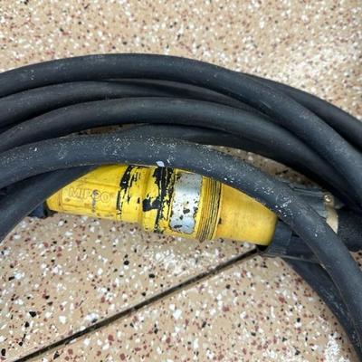 Lot 1384 heavy duty power cords