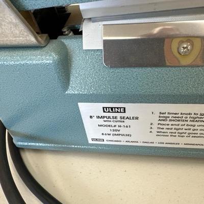 Lot, 1382. Uline impulse sealer plus sealer bags.