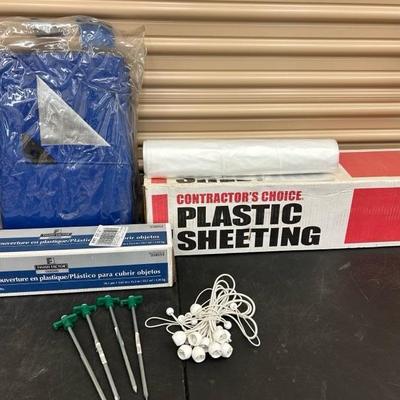 Lot 1427 plastic sheeting