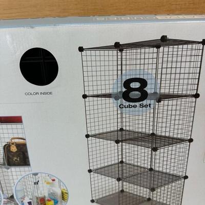 Lot 1389 Mesh and grid storage system by Seville Classics