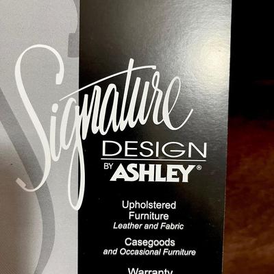 ASHLEY ~ Signature Design ~ Three (3) Piece Queen Cherry Sleigh Bed, Nightstand & Dresser / Includes Mattress & Box