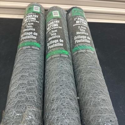 Lot 1430 poultry netting