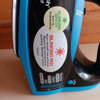 TurboVac 600 hand vacuum and Hamilton Beach Clothes Iron - like new!
