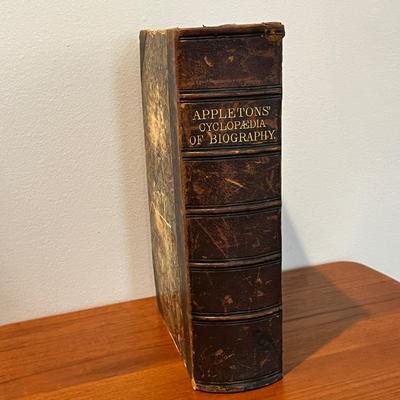c. 1863 Appletons Cyclopdia of Biography Book