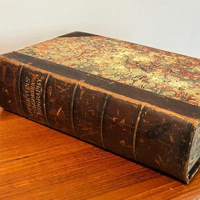 c. 1863 Appletons Cyclopdia of Biography Book