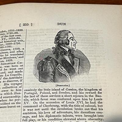 c. 1863 Appletons Cyclopdia of Biography Book