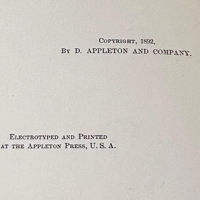 c. 1892 The Story of Columbus Book