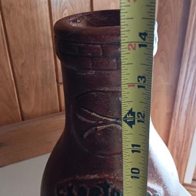 Miniature Skeeterlog Chiminea with three new scented bed bath & Beyond candles