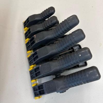 Lot 1063, miscellaneous clamps, and eye protection