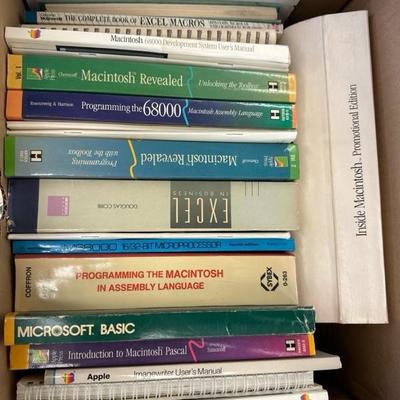 Lot 1064 vintage computer books