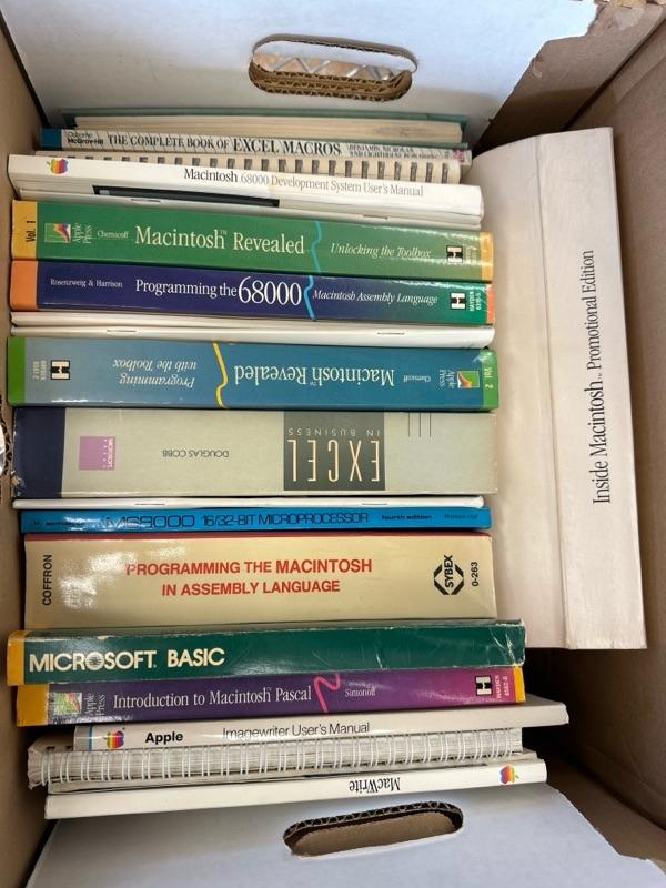 Lot 1064 vintage computer books