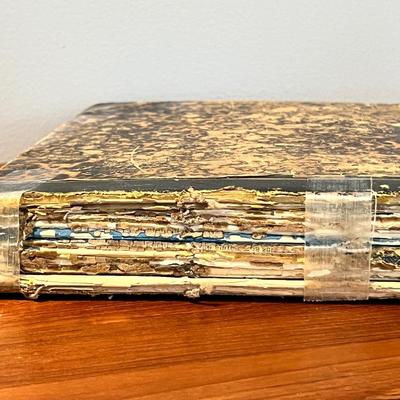 Interesting Antique Scrapbook - Earliest Date 1859