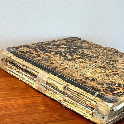 Interesting Antique Scrapbook - Earliest Date 1859