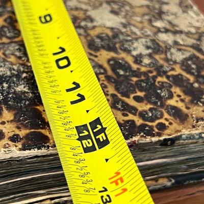 Interesting Antique Scrapbook - Earliest Date 1859