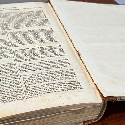 c. 1840 Family Magazine Book