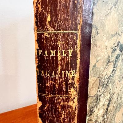 c. 1840 Family Magazine Book