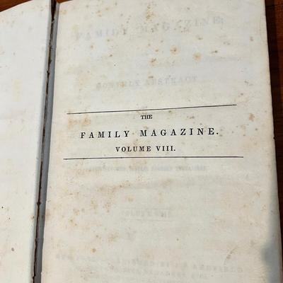 c. 1840 Family Magazine Book
